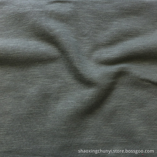 Hot Sale Slub Soft Hand Feeling Stretchy Wrinkle-Resistant CTN60%/Poly40% Terry Fleece